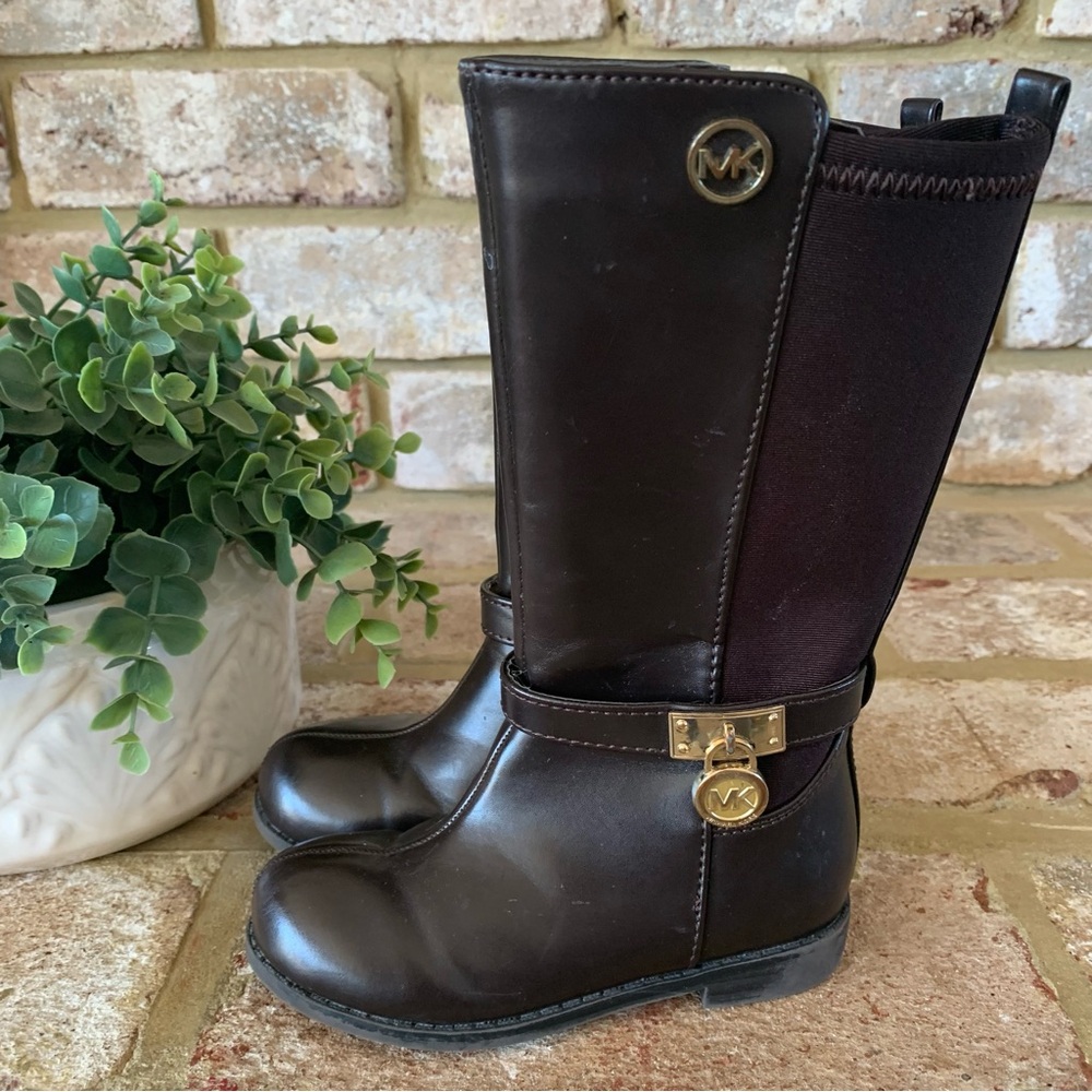 Michael Kors | Parson Chocolate Brown Tall Boots | 7
